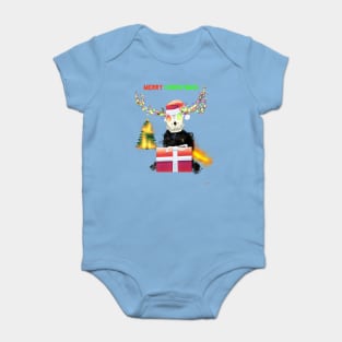 Hellish Christmas Baby Bodysuit